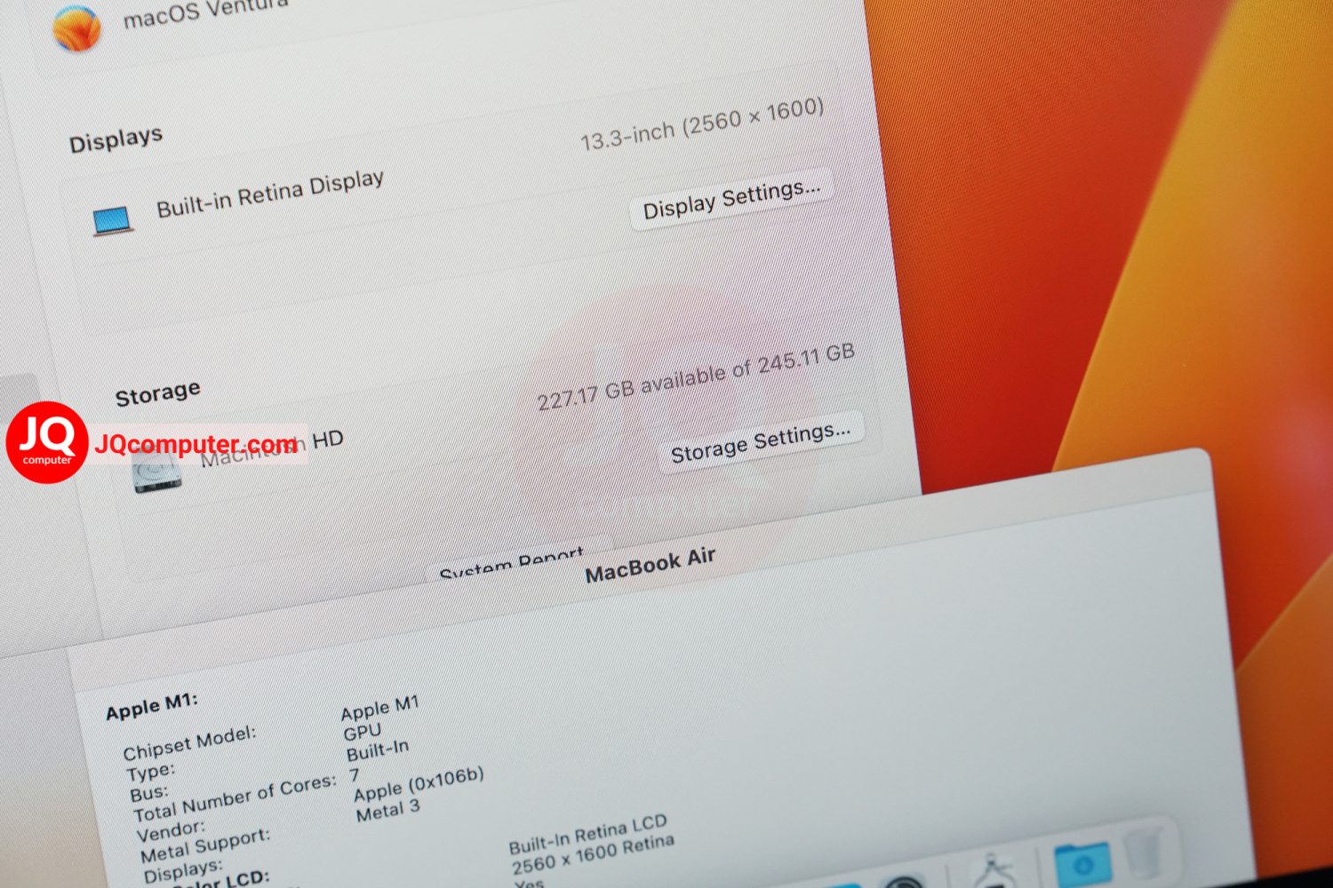 MacBook Air 13" 2020 / Apple M1 - Image 7