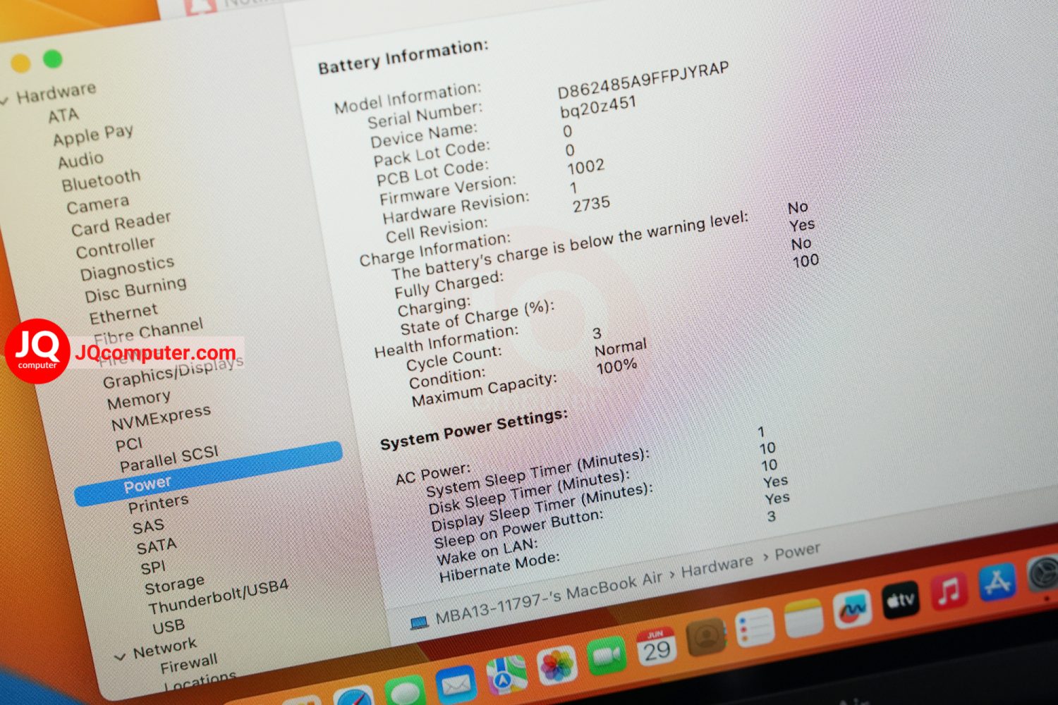 MacBook Air 13" 2020 / Apple M1 - Image 8