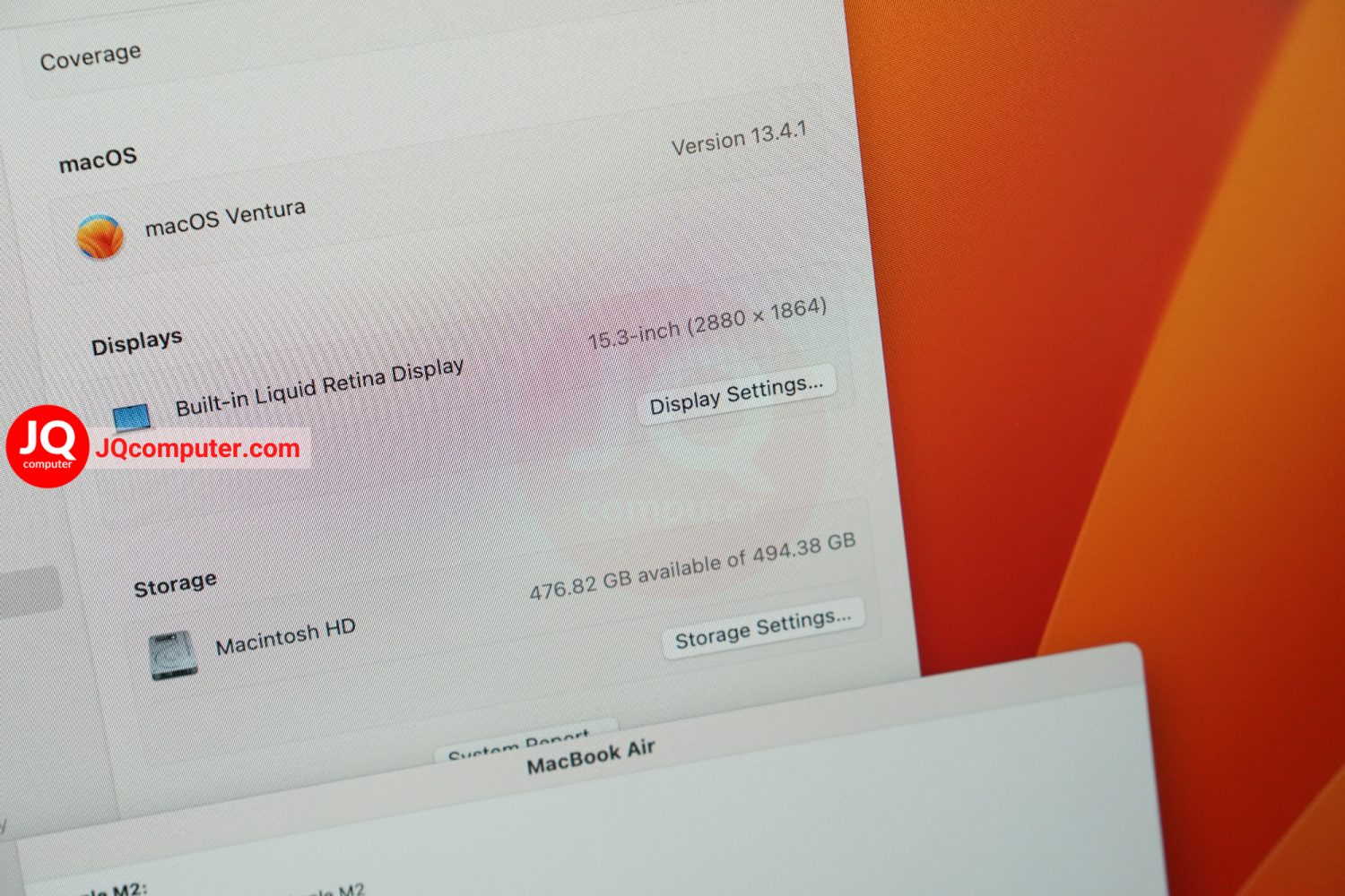 MacBook Air 15" 2023 / Apple M2 (Top) - Image 13