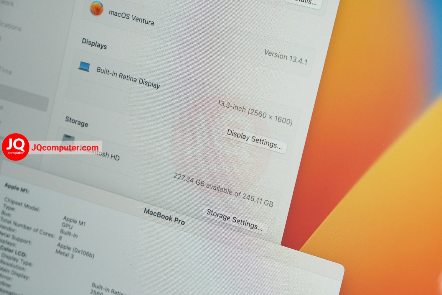 MacBook Pro 13" 2020 / Apple M1 - Image 7