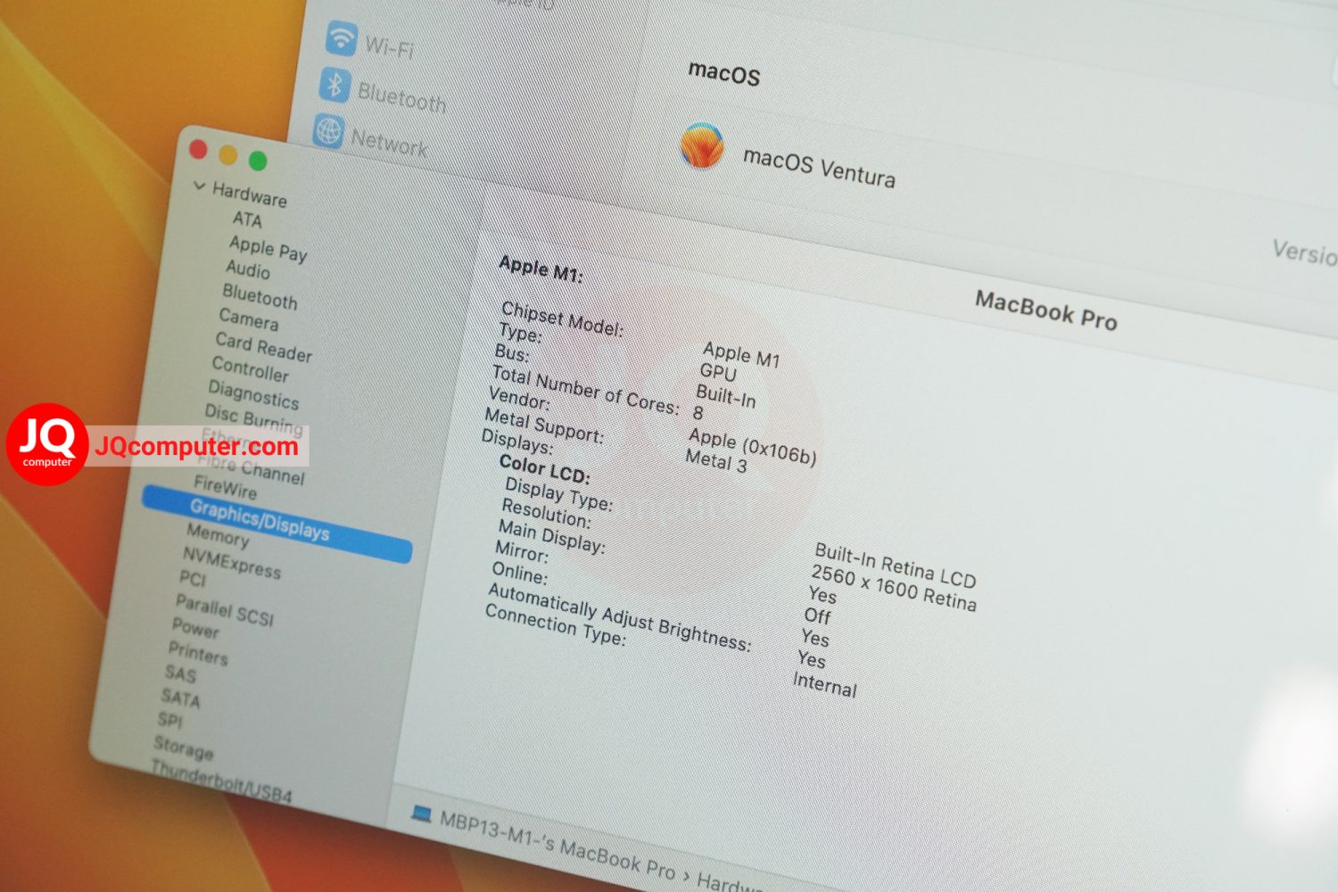 MacBook Pro 13" 2020 / Apple M1 - Image 8