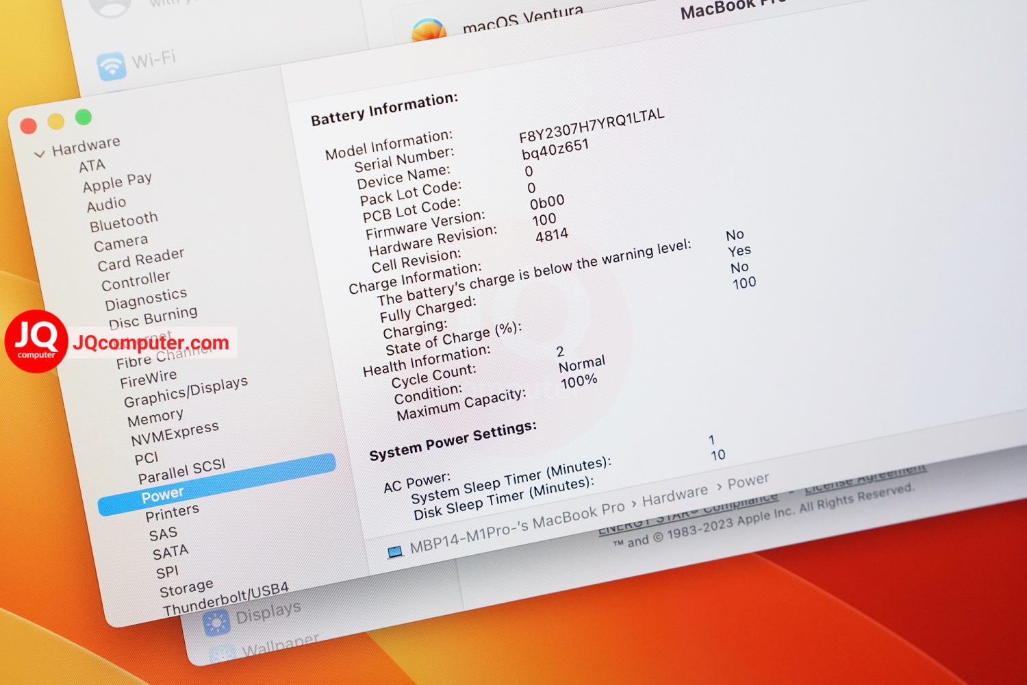 MacBook Pro 14" 2021 / Apple M1 Pro - Image 8