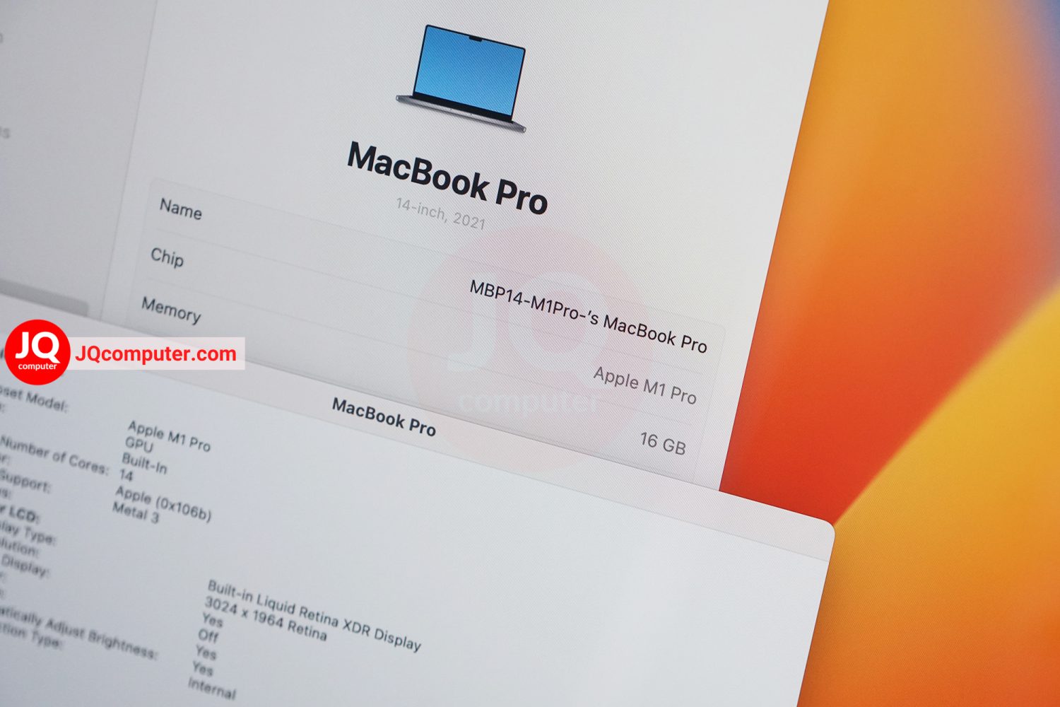 MacBook Pro 14" 2021 / Apple M1 Pro - Image 5