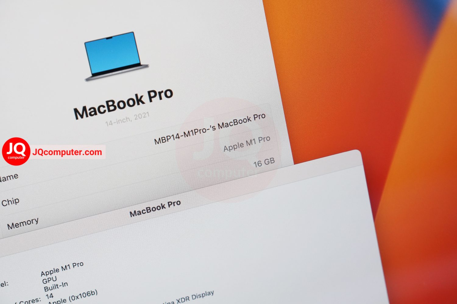 MacBook Pro 14" 2021 / M1 Pro (Apple Care+) - Image 4