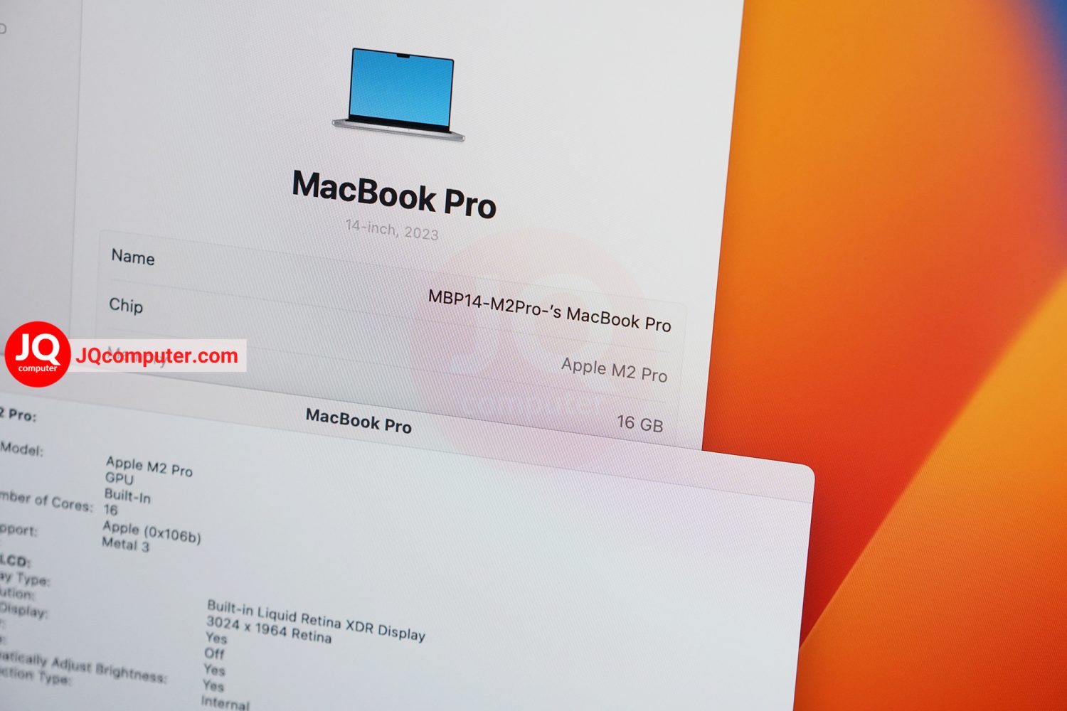 MacBook Pro 14" Apple M2 Pro, 2023 - Image 6