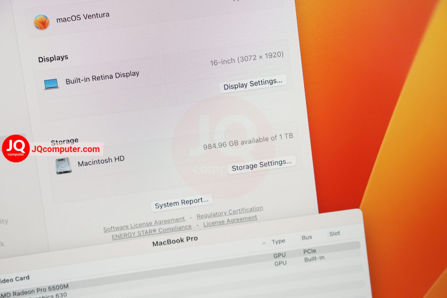 MacBook Pro 16" 2019 / Intel Core i9 - Image 8