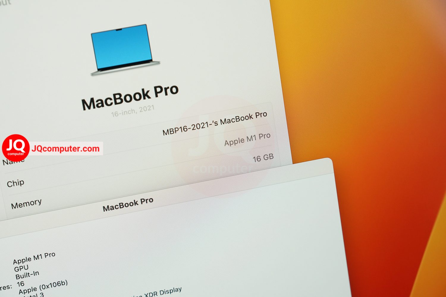 MacBook Pro 16" 2021 / Apple M1 Pro - Image 6