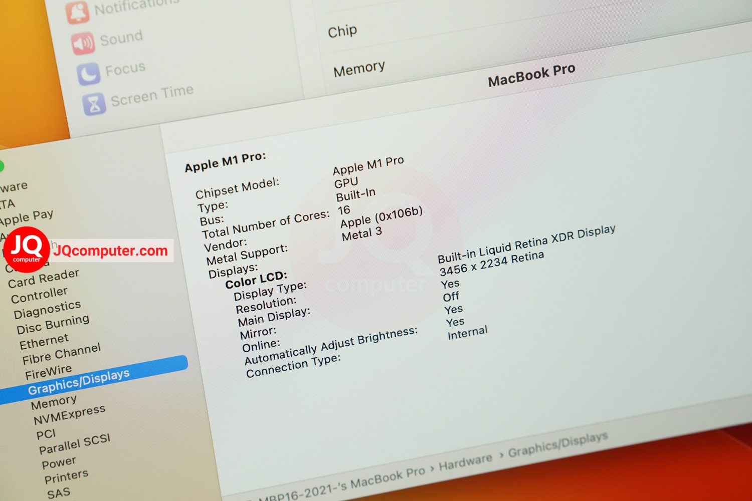 MacBook Pro 16" 2021 / Apple M1 Pro - Image 7
