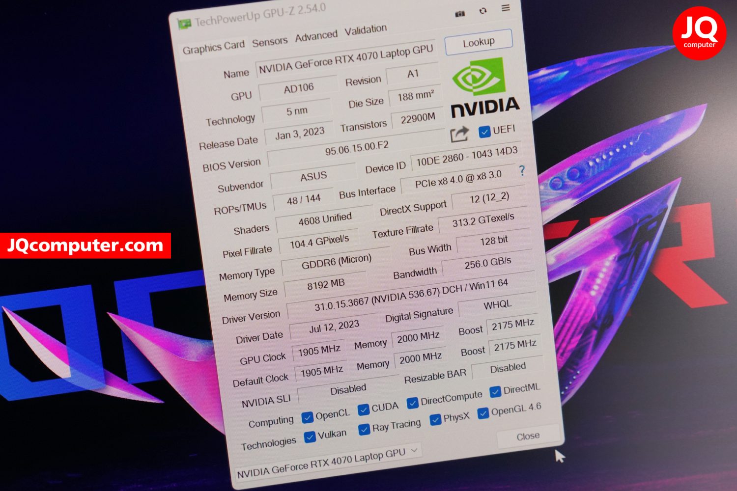 Asus ROG Strix G16 - Image 13