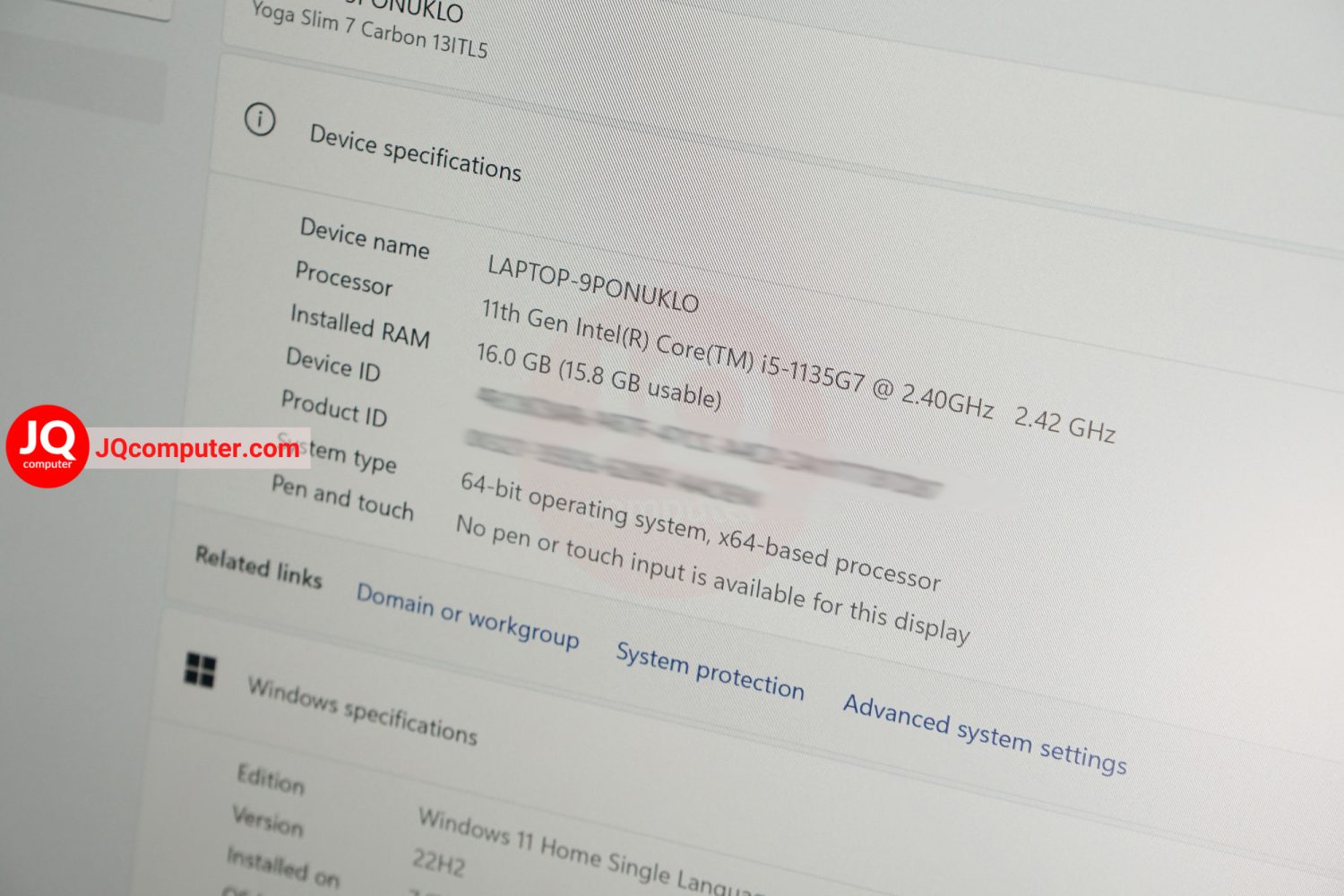Lenovo Yoga Slim 7 Carbon - Image 6