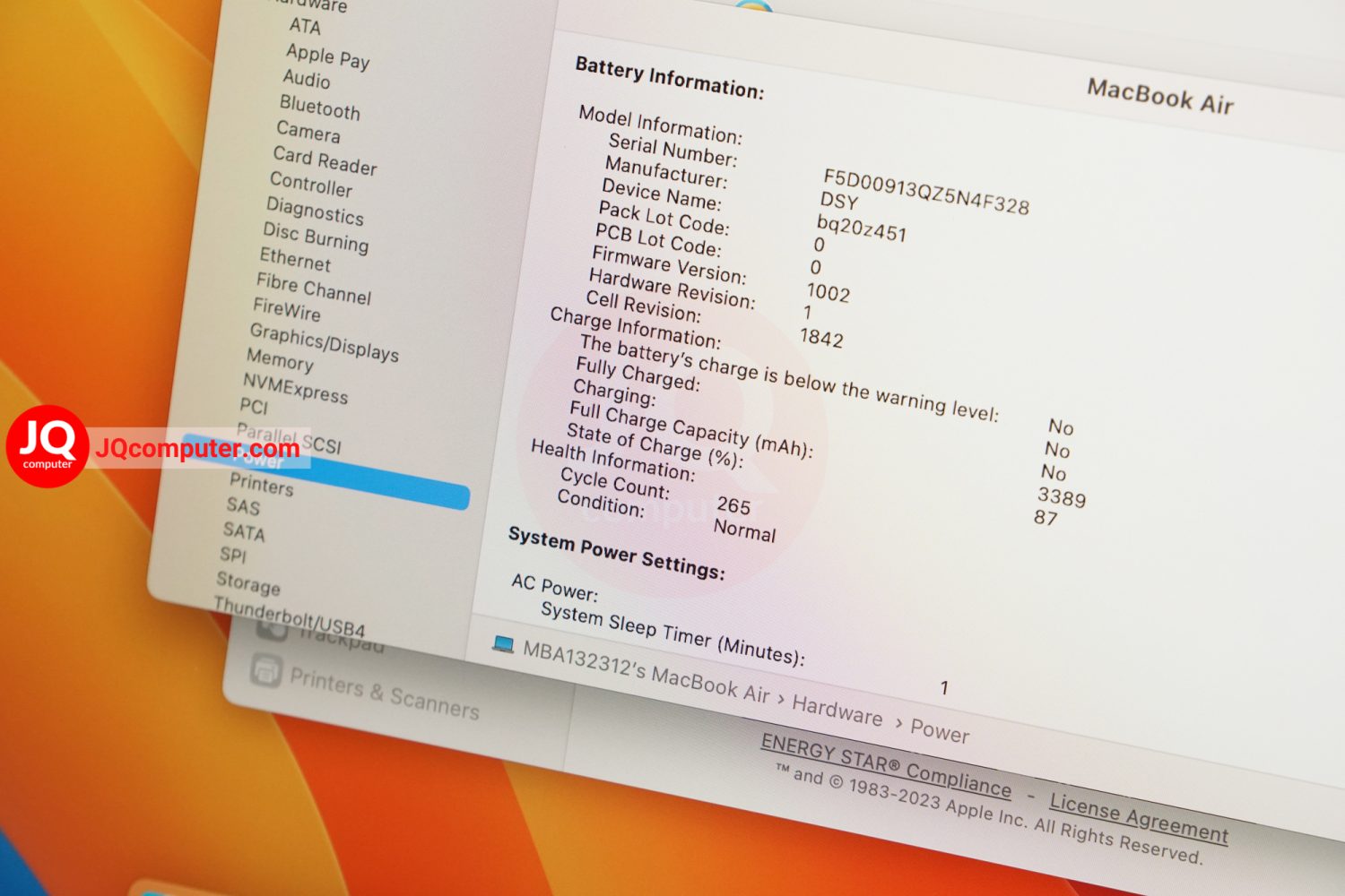 MacBook Air 13" Intel Core i5, 2020 - Image 10