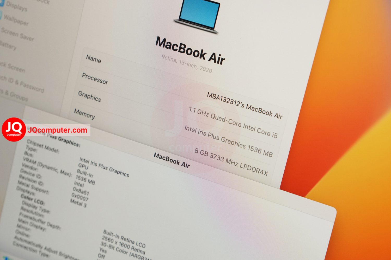 MacBook Air 13" Intel Core i5, 2020 - Image 7