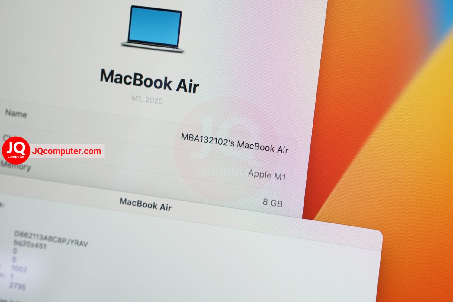 MacBook Air 13" Apple M1, 2020 - Image 8