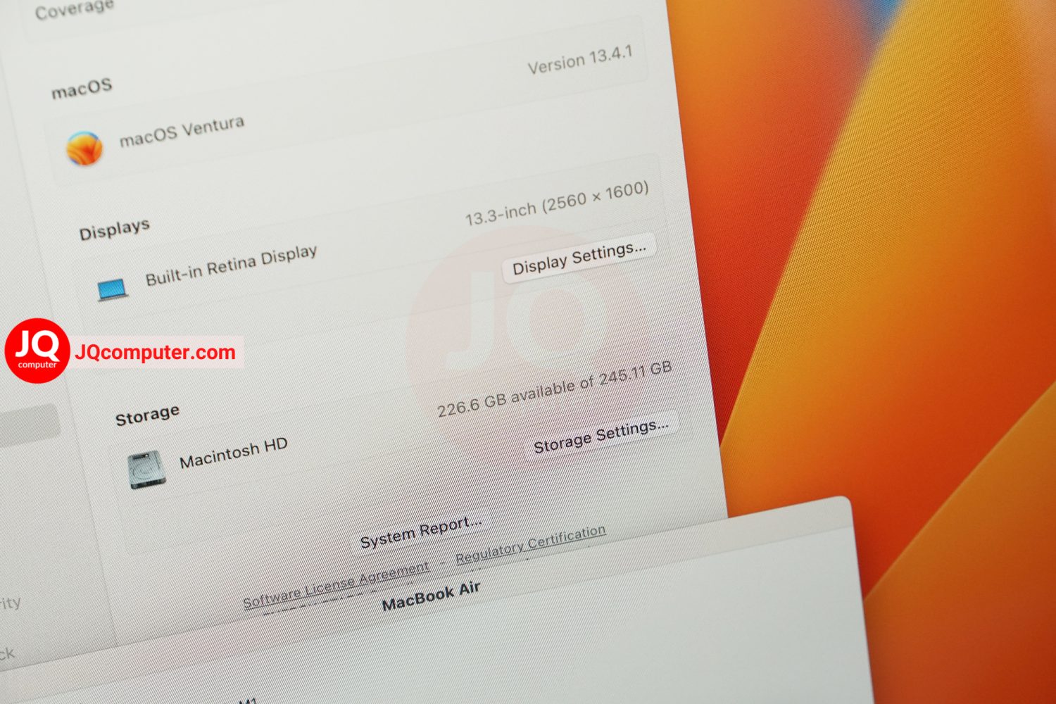 MacBook Air 13" 2020 / Apple M1 - Image 6
