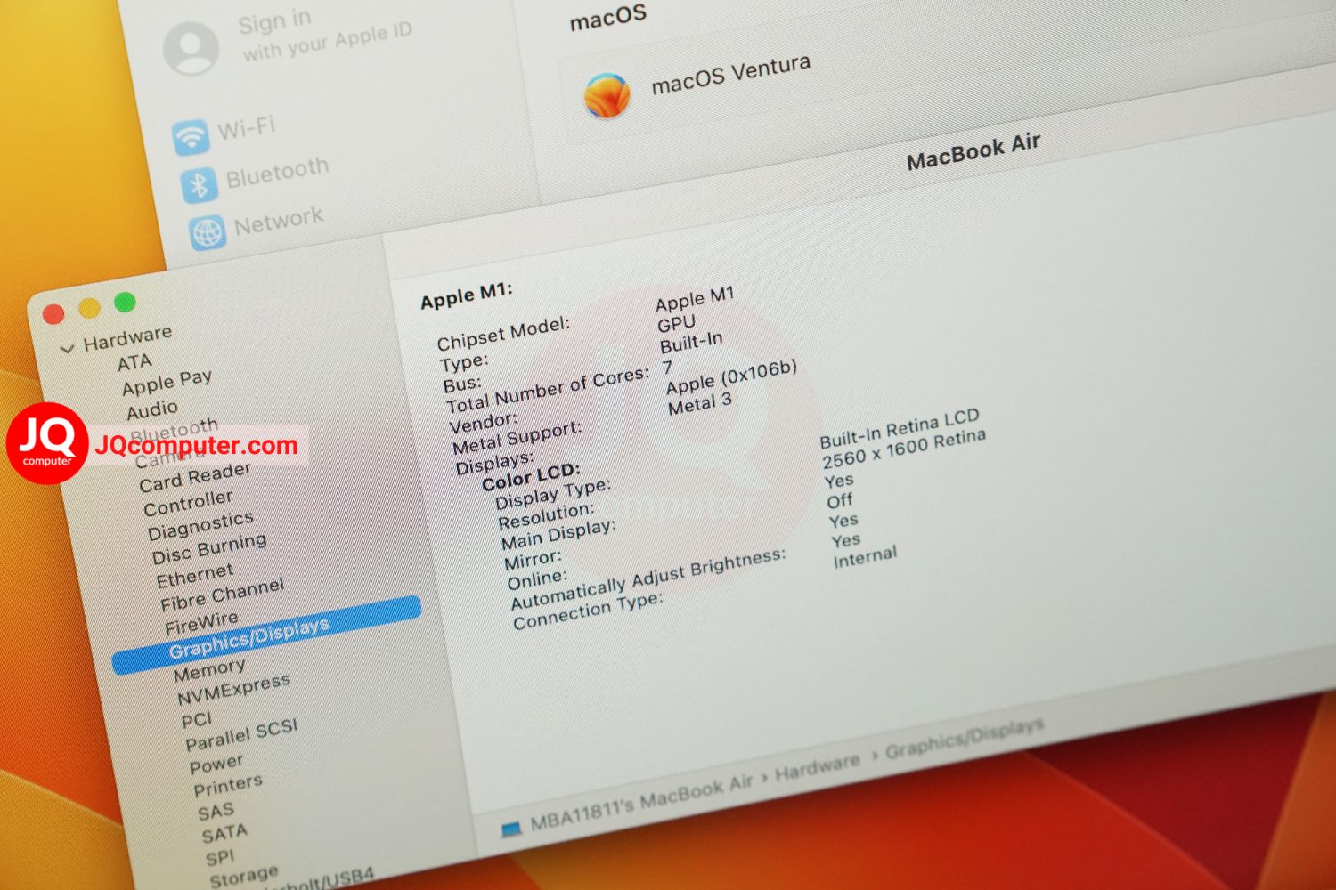 MacBook Air 13" 2020 / Apple M1 - Image 7