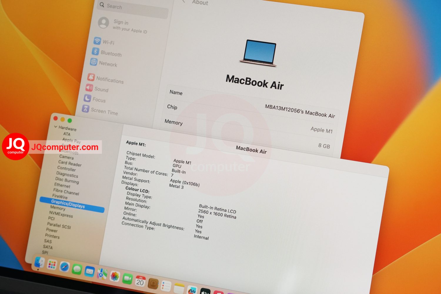 MacBook Air 13" Apple M1, 2020 - Image 6