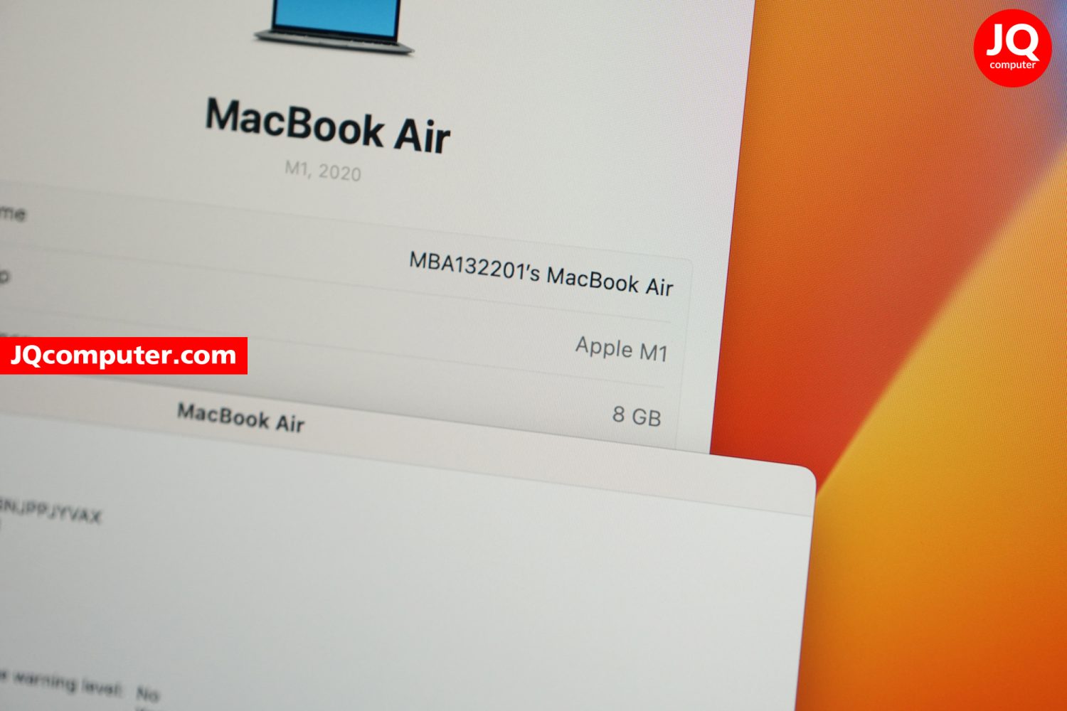 MacBook Air 13" Apple M1, 2020 - Image 6