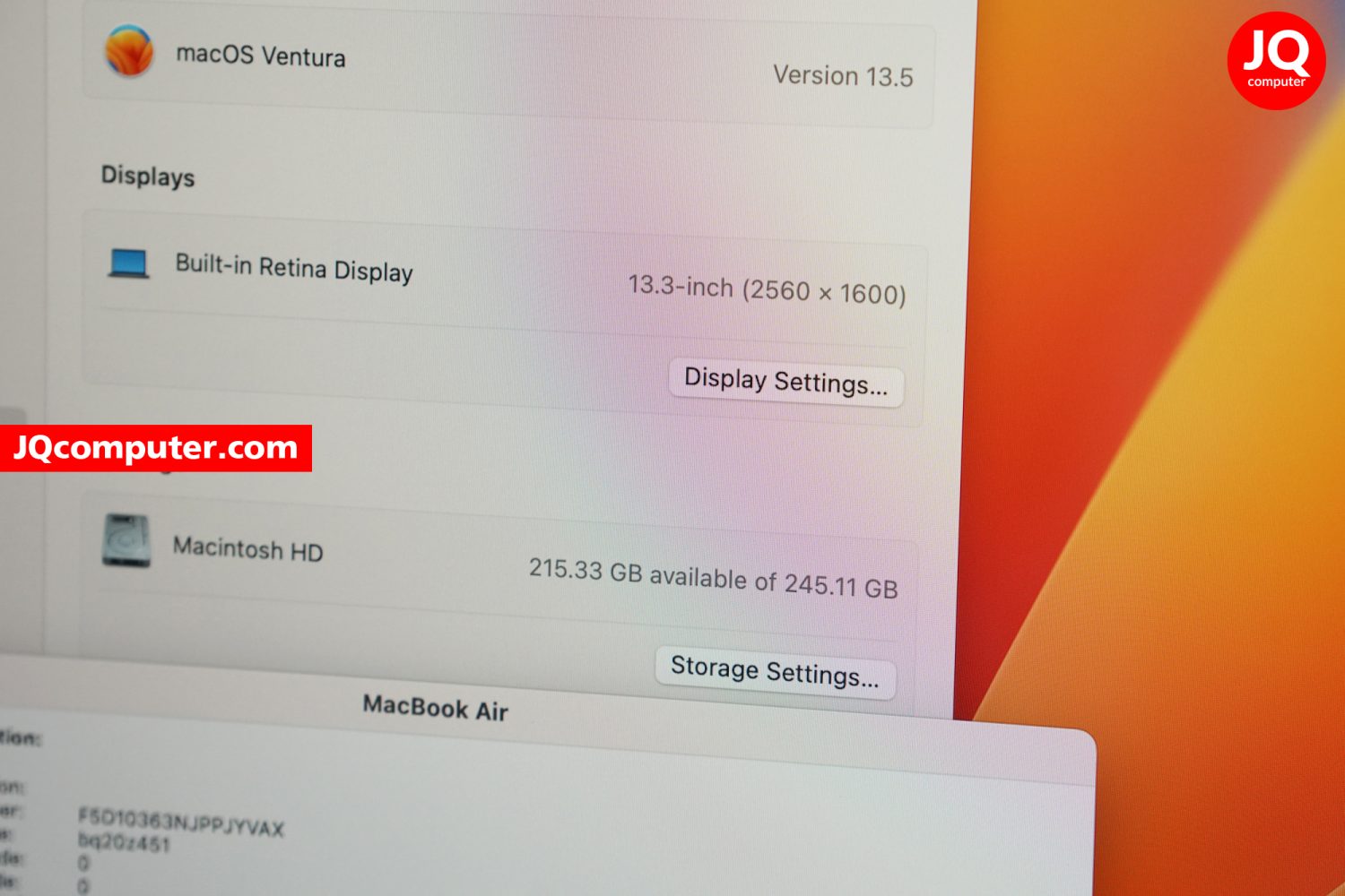 MacBook Air 13" Apple M1, 2020 - Image 7