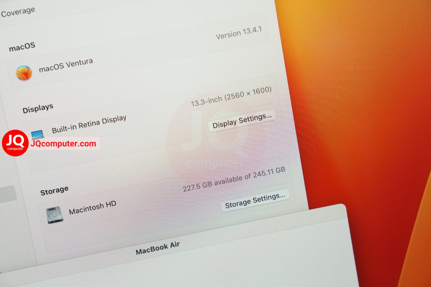 MacBook Air 13" 2020 / Apple M1 - Image 6