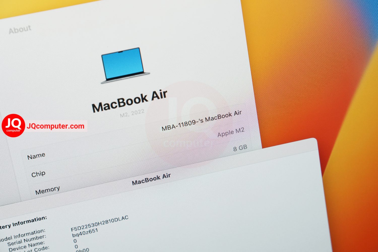 MacBook Air 13" 2022 / Apple M2 - Image 5