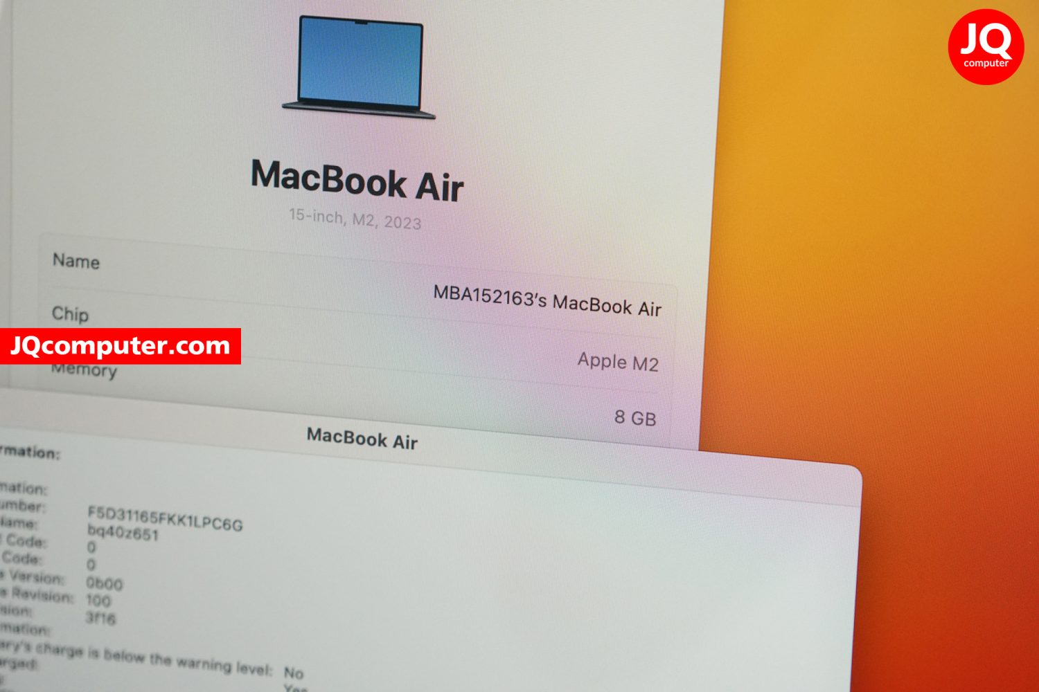 MacBook Air 15" Apple M2, 2023 - Image 6