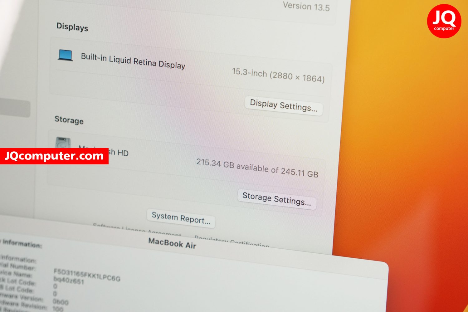 MacBook Air 15" Apple M2, 2023 - Image 7