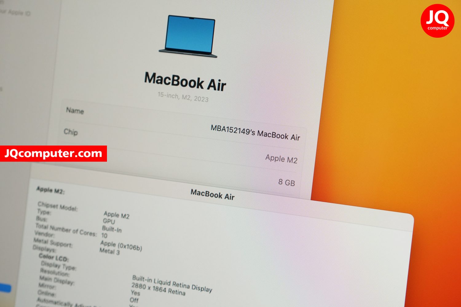 MacBook Air 15" Apple M2, 2023 - Image 6