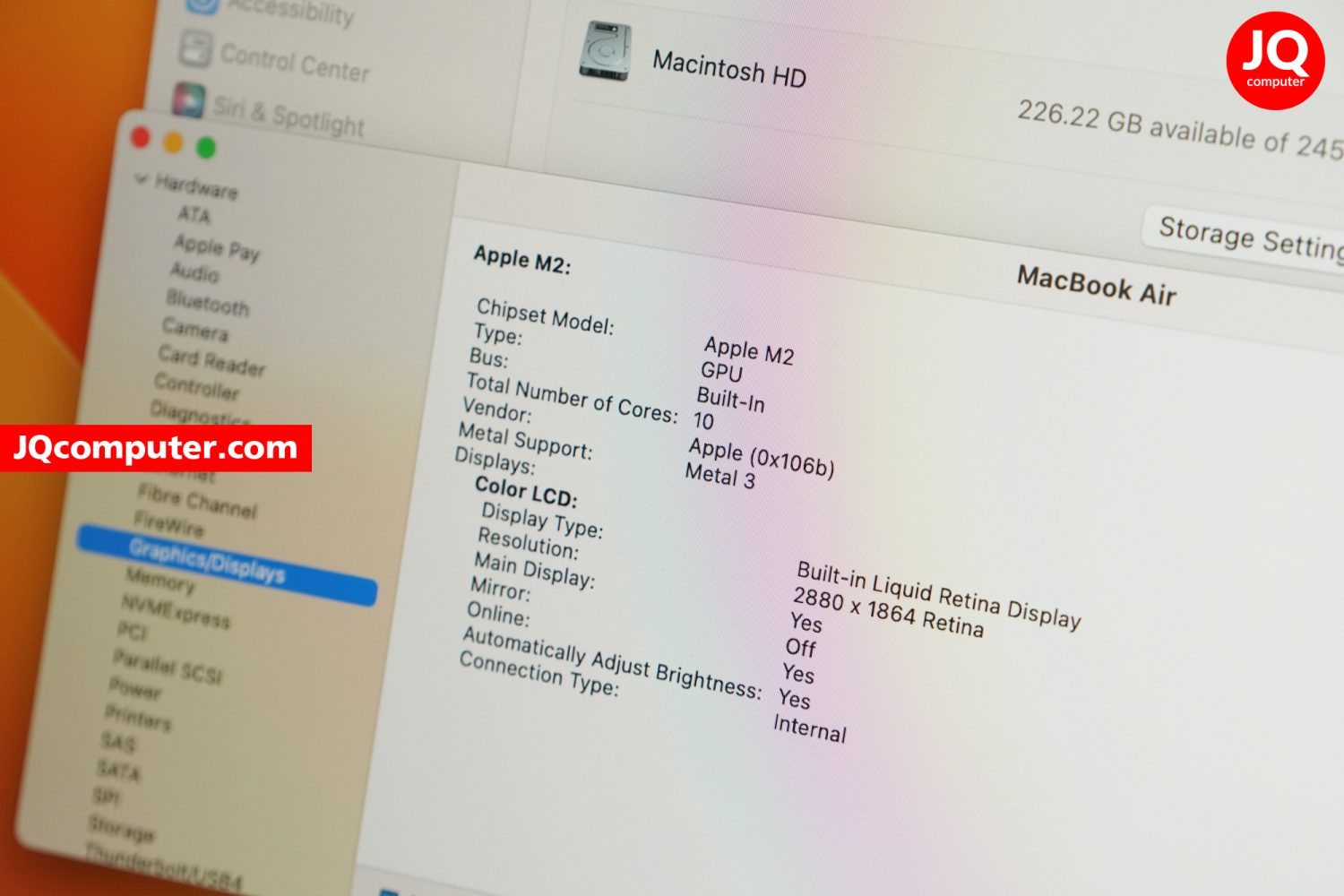 MacBook Air 15" Apple M2, 2023 - Image 8