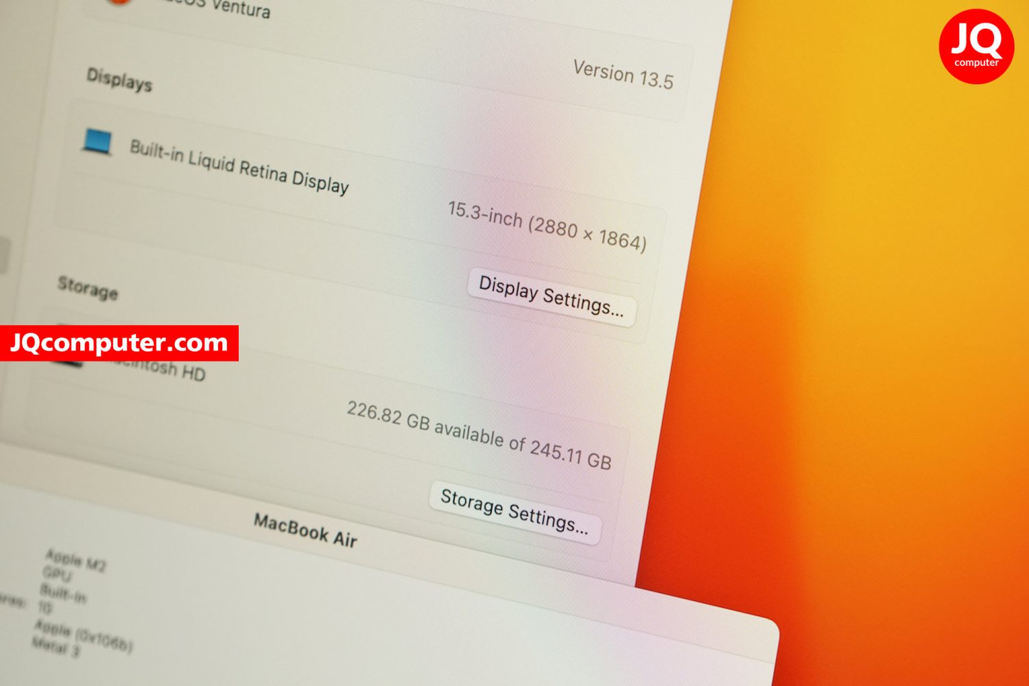 MacBook Air 15" Apple M2, 2023 - Image 7