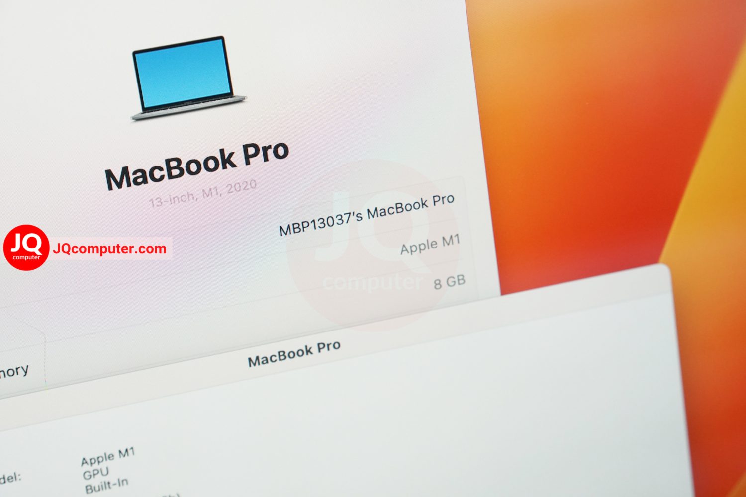 MacBook Pro 13" 2020 / Apple M1 (Top Spec) - Image 5