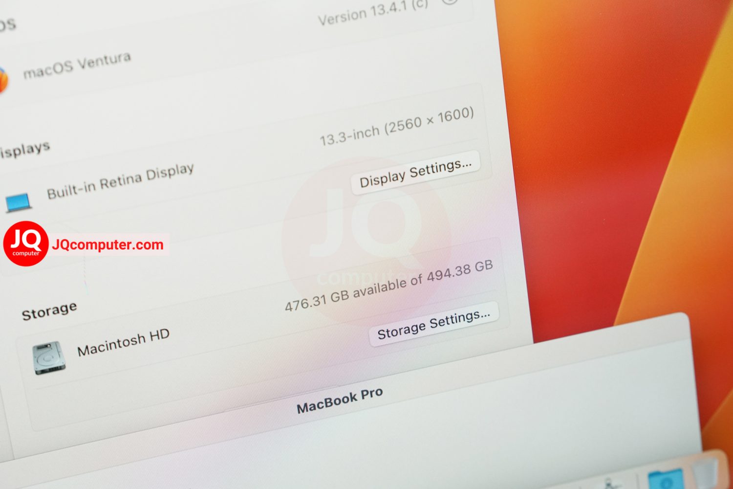 MacBook Pro 13" 2020 / Apple M1 (Top Spec) - Image 6
