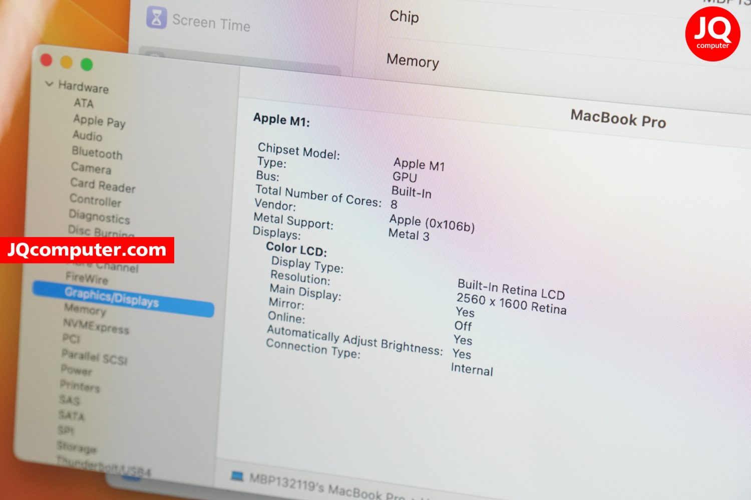 MacBook Pro 13" Apple M1, 2020 (TOPSPEC) - Image 7