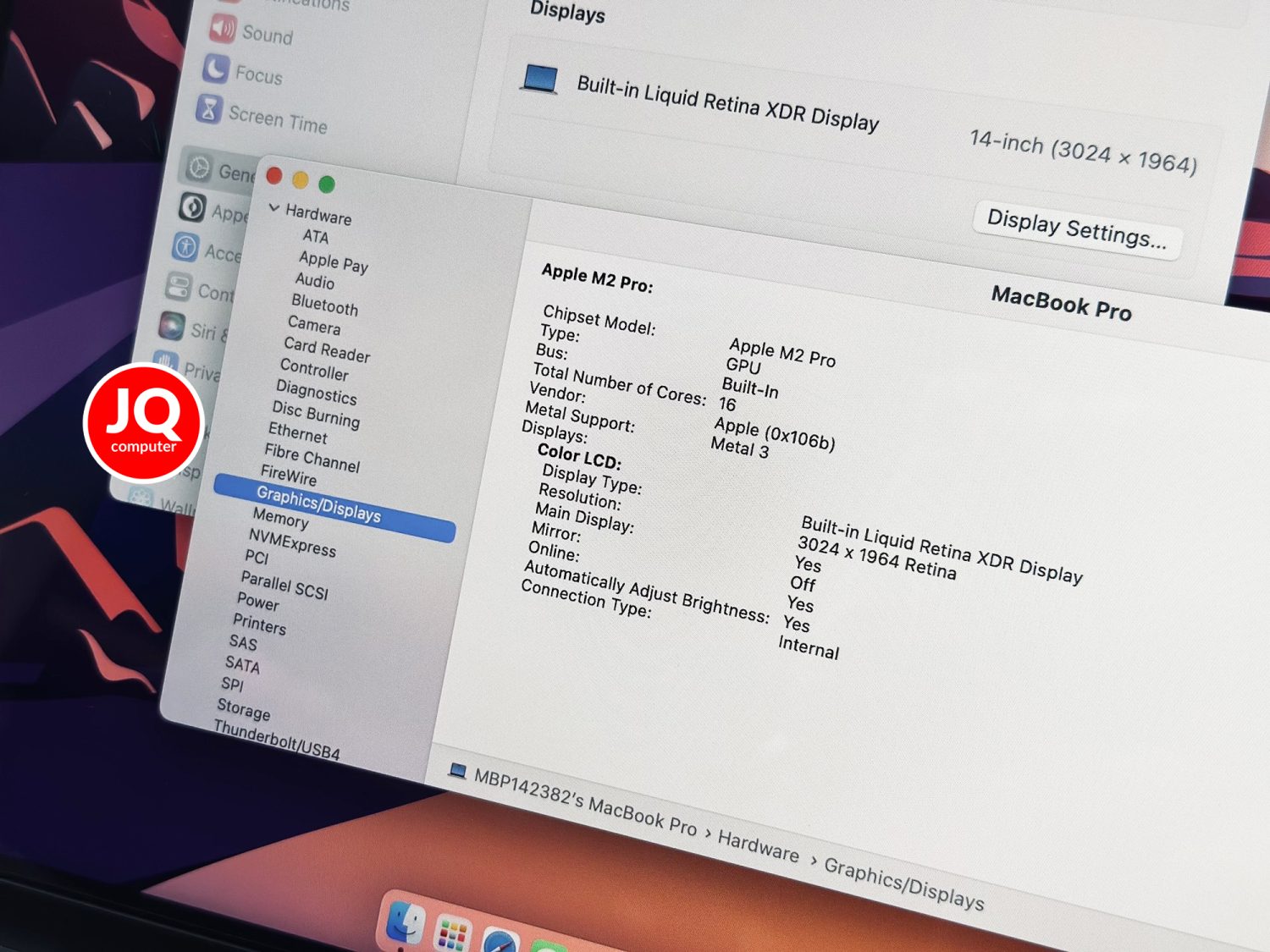 MacBook Pro 14" Apple M2 Pro, 2023 - Image 6