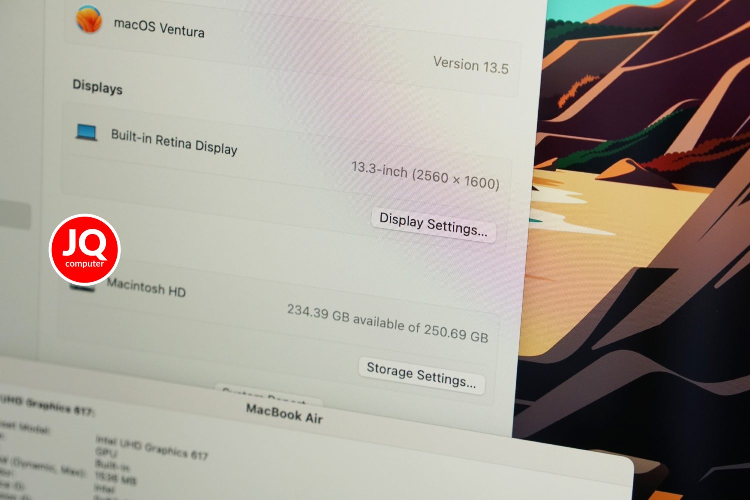 MacBook Air 13" Intel Core i5, 2019 - Image 11