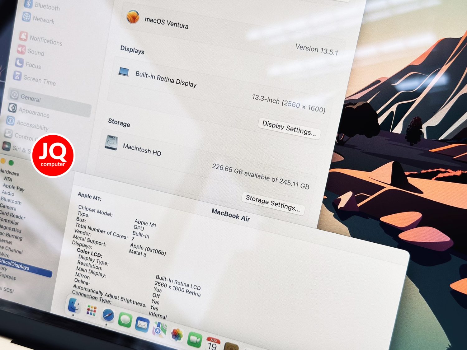 MacBook Air 13" Apple M1, 2020 - Image 6