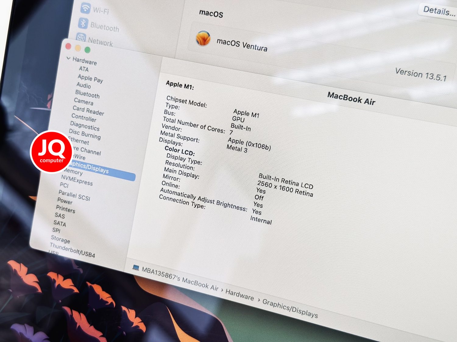 MacBook Air 13" Apple M1, 2020 - Image 7
