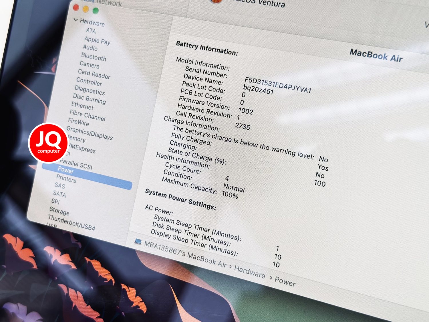 MacBook Air 13" Apple M1, 2020 - Image 8