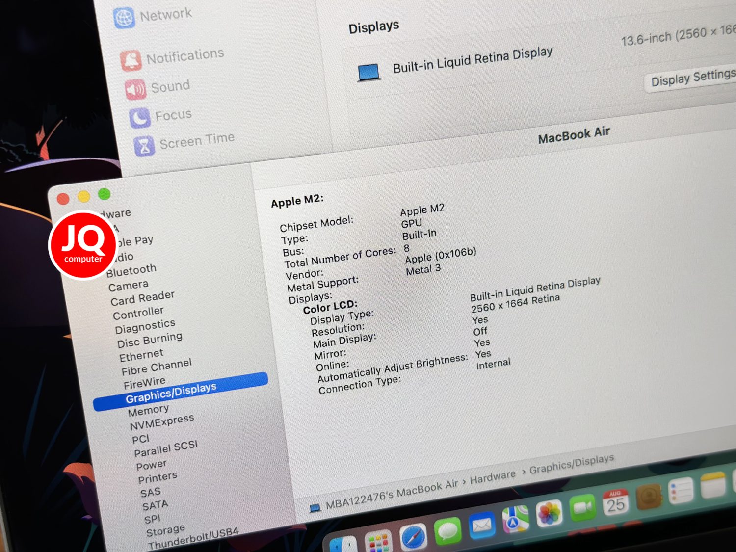 MacBook Air 13" Apple M2, 2022 - Image 7