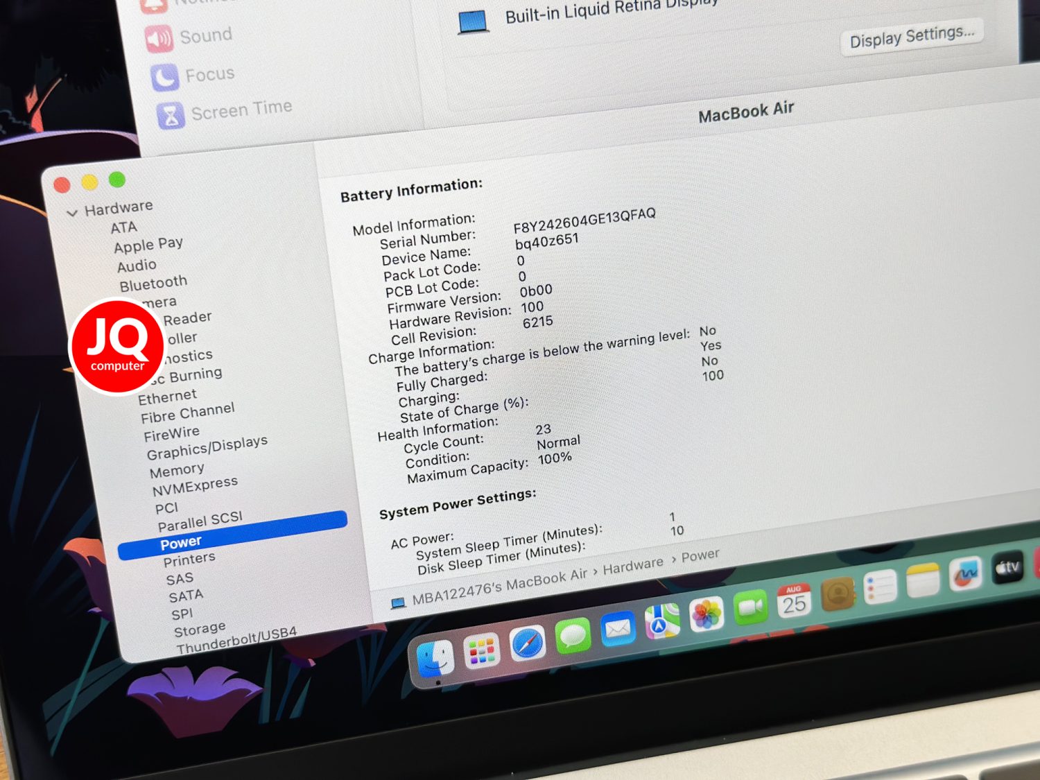 MacBook Air 13" Apple M2, 2022 - Image 8