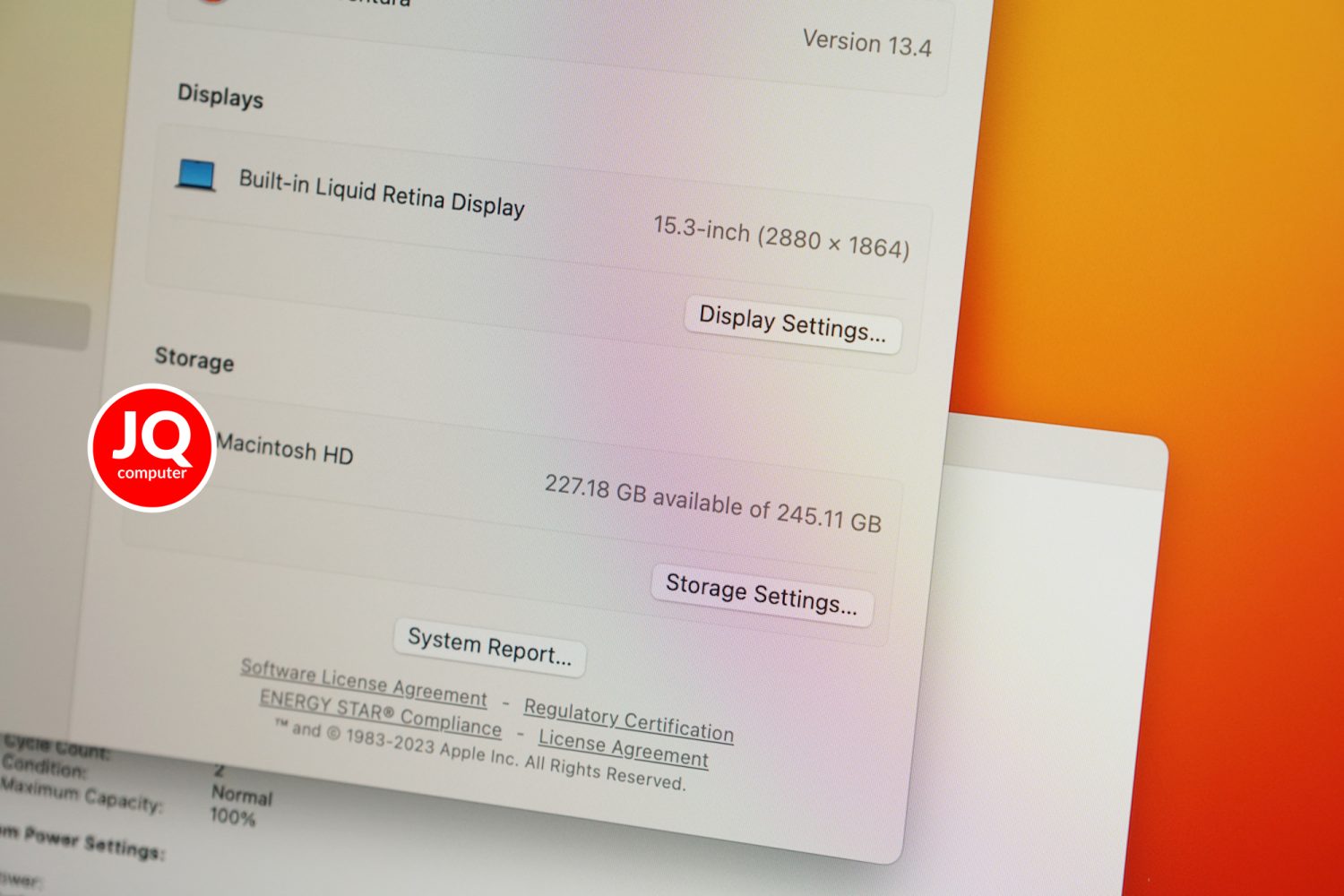 MacBook Air 15" Apple M2, 2023 - Image 8