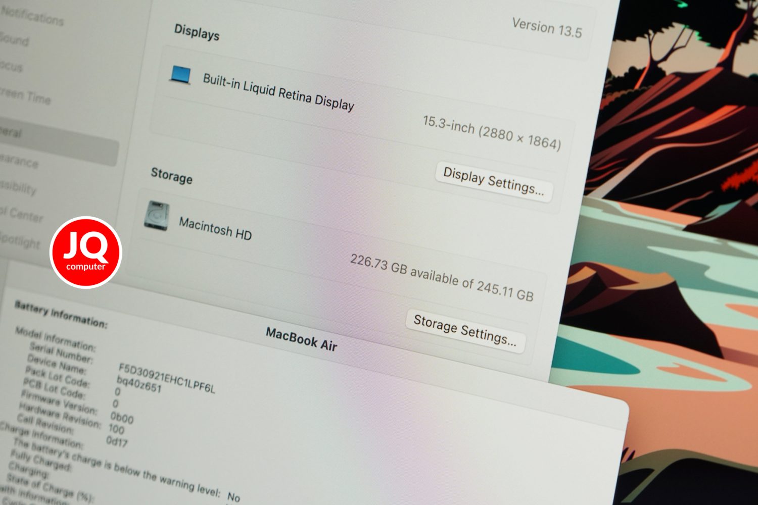 MacBook Air 15" Apple M2, 2023 - Image 7