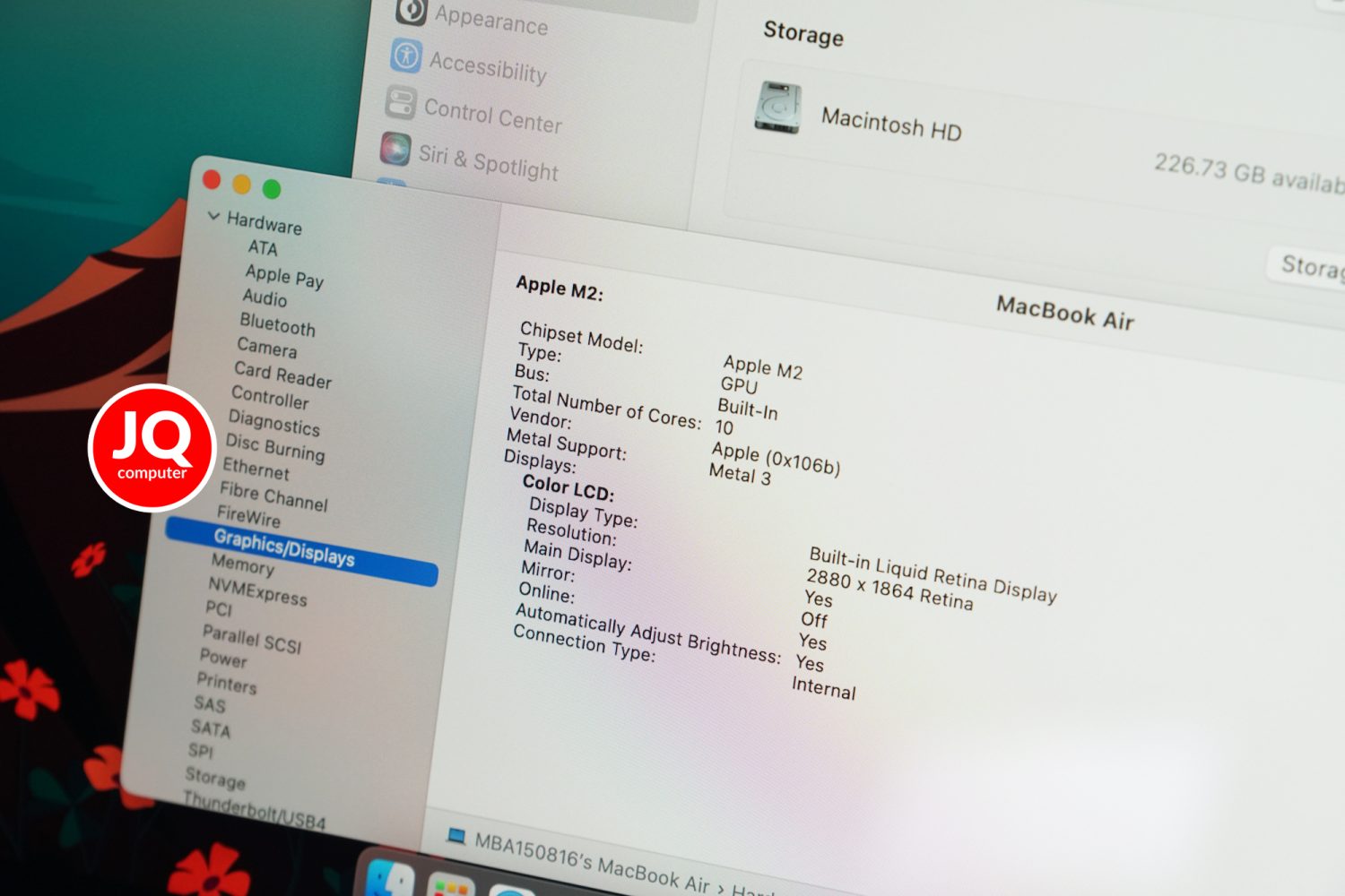 MacBook Air 15" Apple M2, 2023 - Image 8