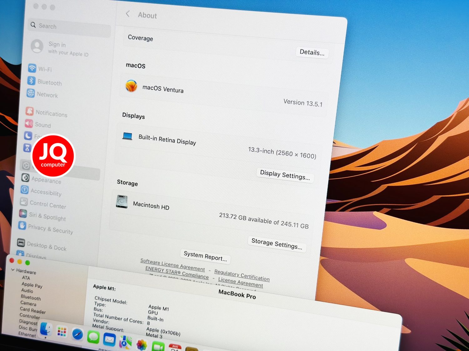 MacBook Pro 13" Apple M1, 2020 - Image 7