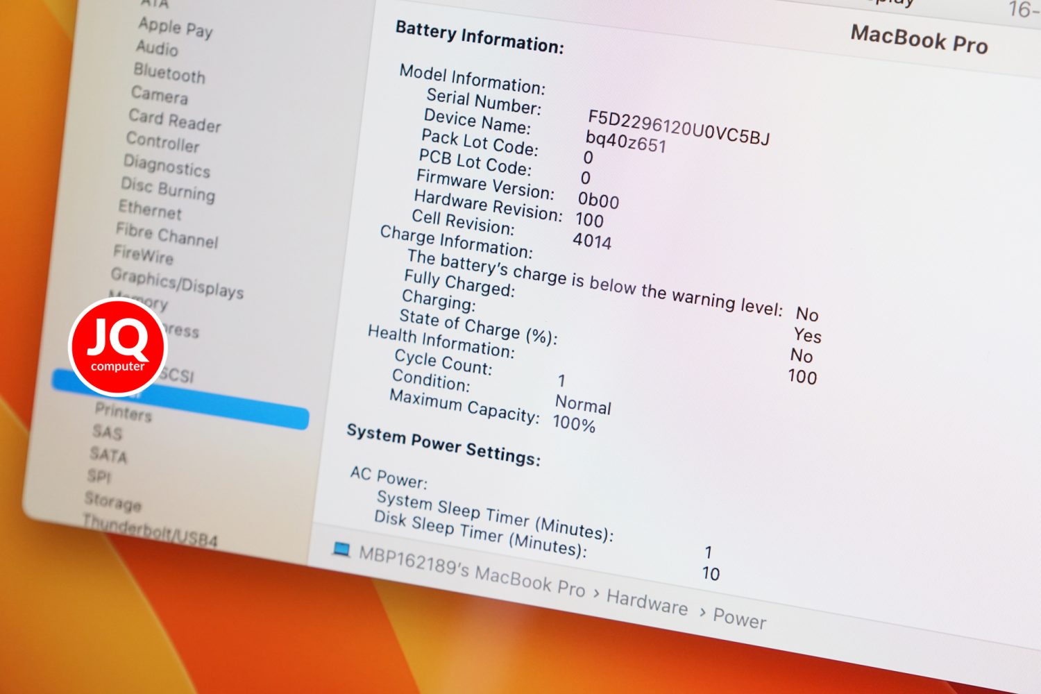 MacBook Pro 16" M1 Pro, 2021 (TOPSPEC) - Image 9