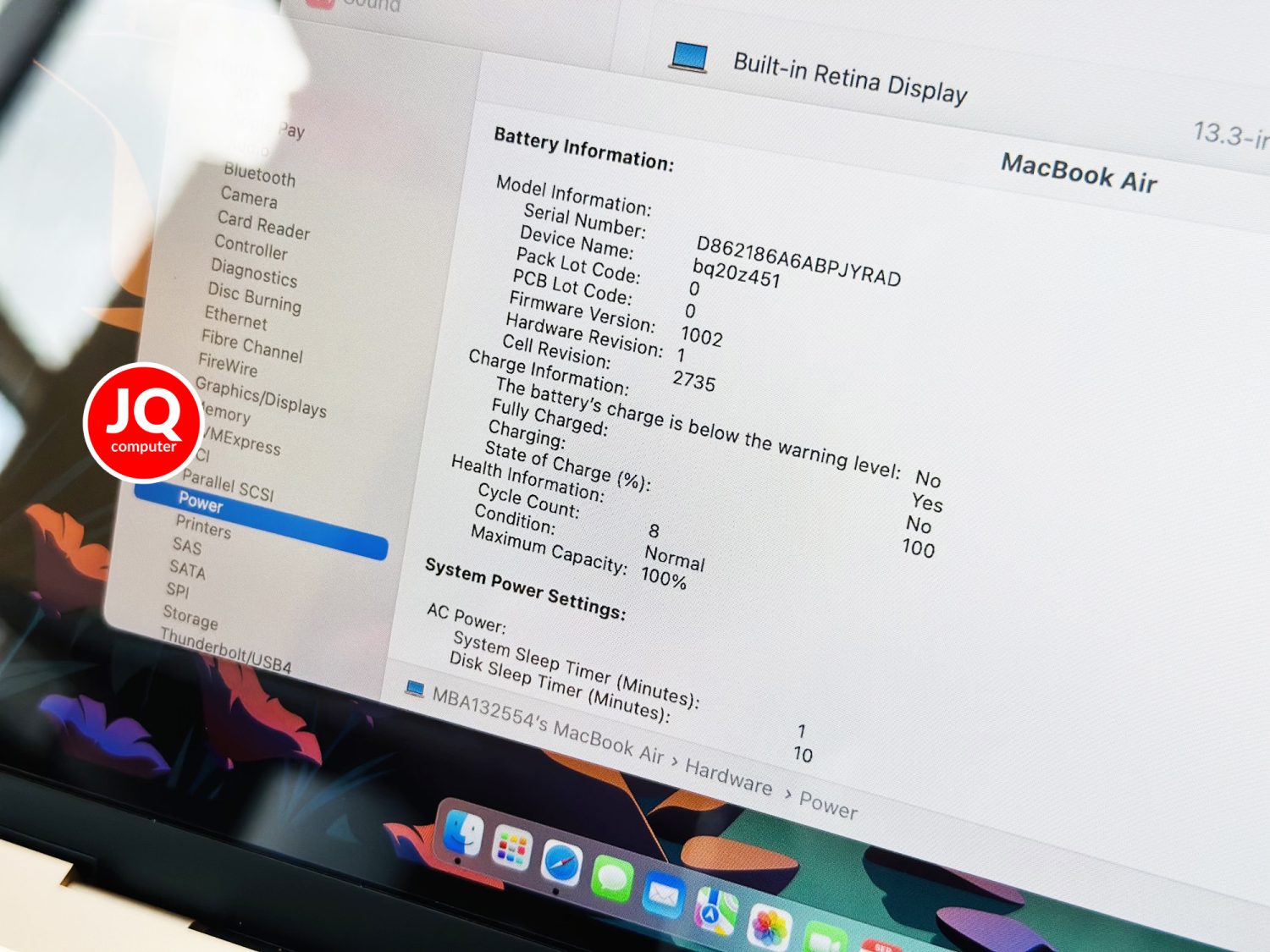 MacBook Air 13" Apple M1, 2020 - Image 9