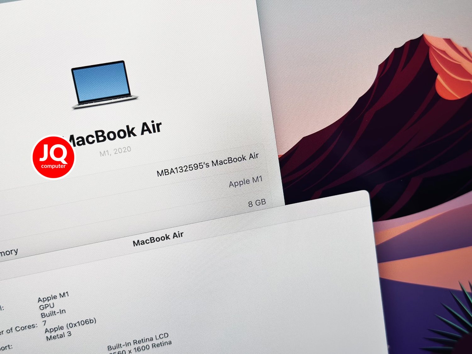 MacBook Air 13" Apple M1, 2020 - Image 6
