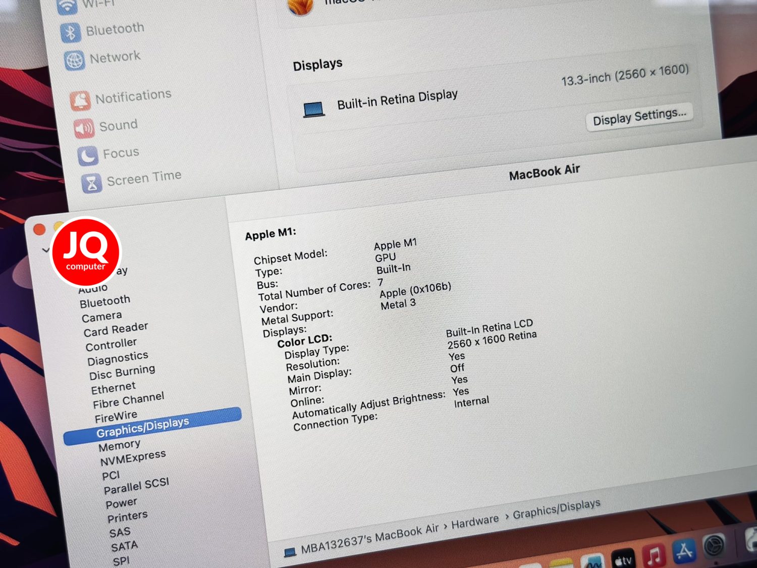 MacBook Air 13" Apple M1, 2020 - Image 7
