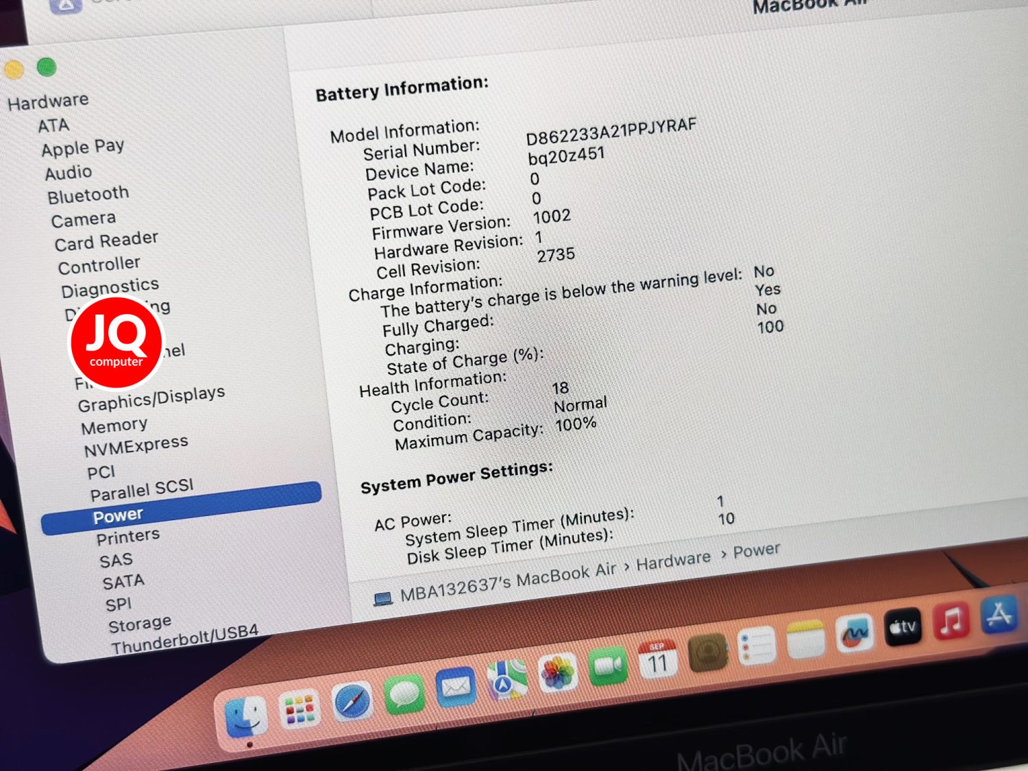MacBook Air 13" Apple M1, 2020 - Image 8
