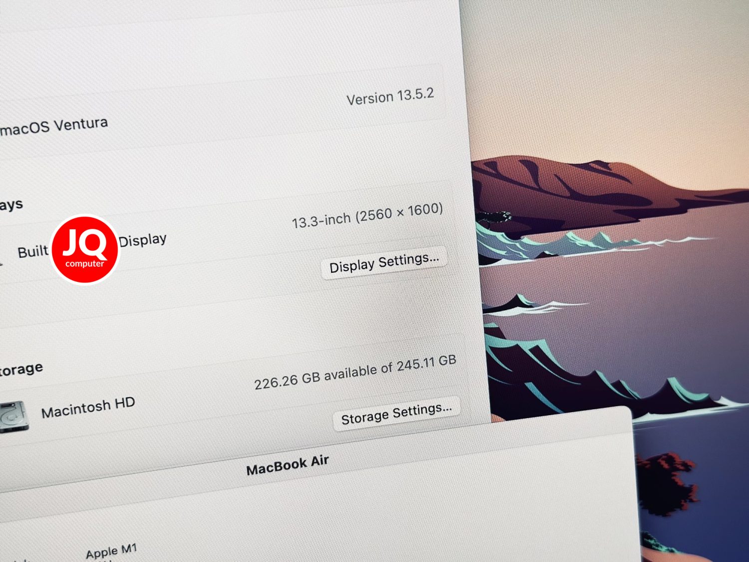 MacBook Air 13" Apple M1, 2020 - Image 6