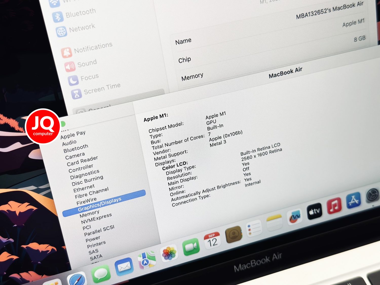 MacBook Air 13" Apple M1, 2020 - Image 8